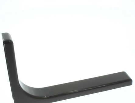 Consola din metal cu masca din plastic 145x240 mm, maro