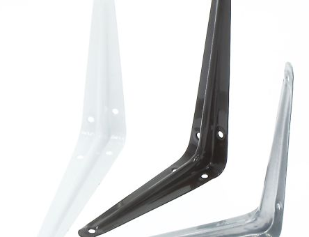 Consola din tabla 125x150 mm, silver