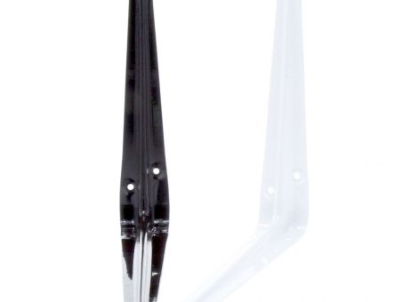 Consola din tabla 200x250 mm, alba (2 buc)