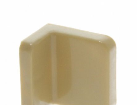Demontabil din metal tip L cu masca din plastic, stejar (10 buc)