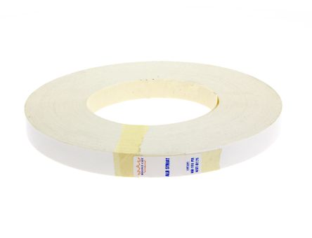 Folie cant alb striat 21mm