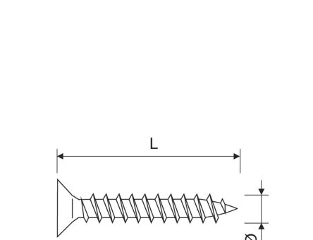 Holsurub 5.0 x 60 mm