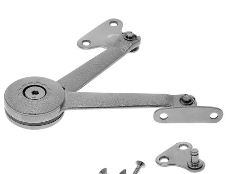 Limitator din metal cu surub reglabil pentru deschidere sus