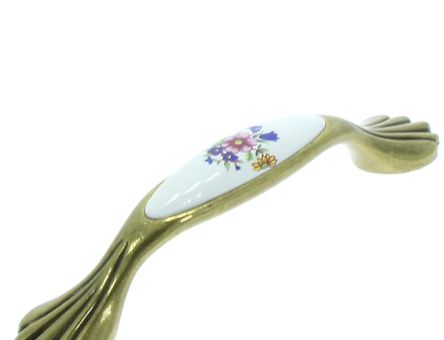 MANER ANTIC DIN METAL CU CERAMICA FLOYD 96 MM