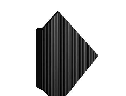 Maner Costa din aluminiu 2075.20.064, negru mat