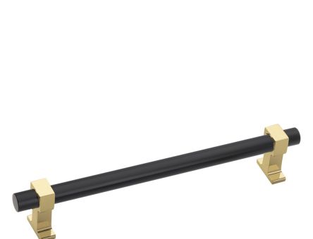 MANER SYSTEM INDYO DIN ALUMINIU 224 MM, AURIU-NEGRU