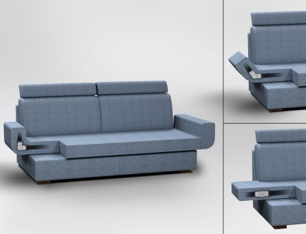 Mecanism pentru sofa, 2 pozitii