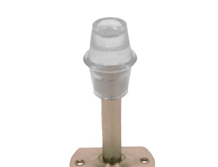 Opritor din metal pentru usa fixare pe perete, auriu