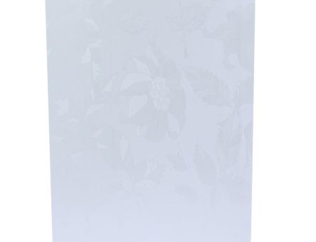 Panou MDF floare alba lucios HG 404 (2800 x 1220 x 18)