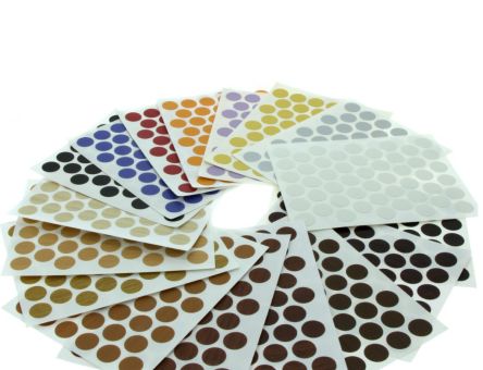 Pastila autoadeziva (D14-108 buc/folie) pentru mascare surub (negru)