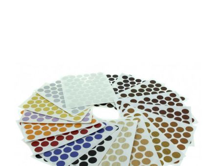 Pastila autoadeziva mascare surub, 108 buc/folie, wenge (854/KST A817)