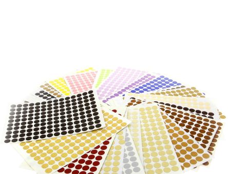 Pastila autoadeziva mascare surub 140 buc/folie, lila (KR 8536/EG U400/KST D138)