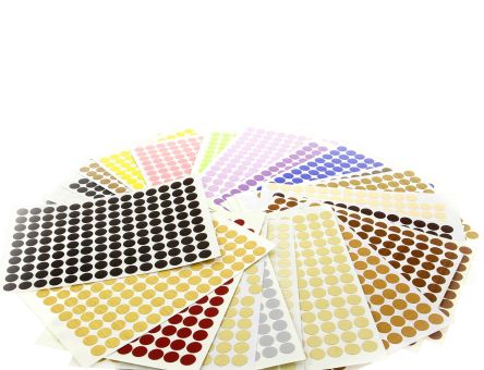 Pastila autoadeziva mascare surub 140 buc/folie, mahon (KR 776/KST A832)