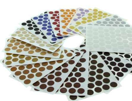 Pastila autoadeziva mascare surub 50 buc/folie, lila (KR 8586)