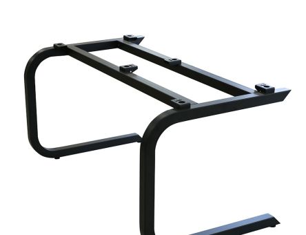 Picior birou Clarke H720 1400x700 mm, antracit