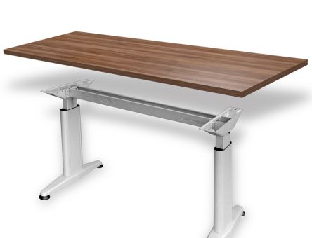 Picior birou Hastig extensibil cu reglaj pe inaltime H620-820, satinat