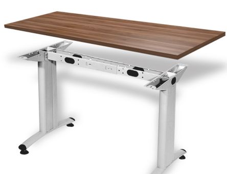 Picior birou Madsen extensibil H720, satinat