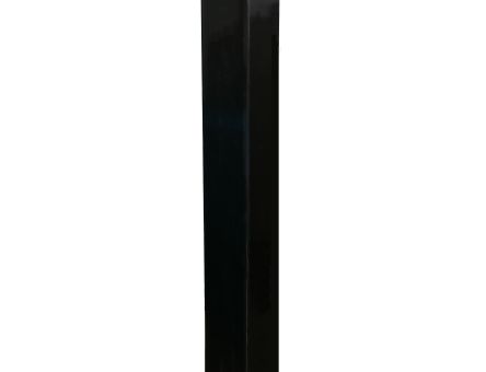 Picior masa patrat Devon din aluminiu H820x80x80, negru