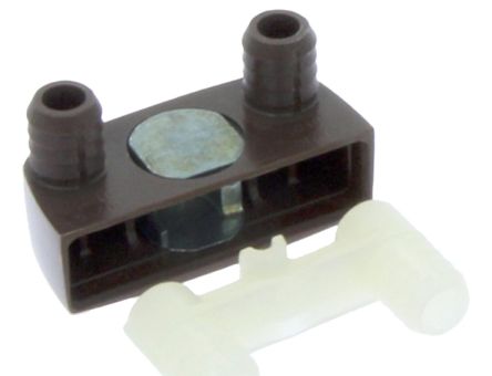 Piesa demontabil colt BLUM 40.2100, cu diblu, maro