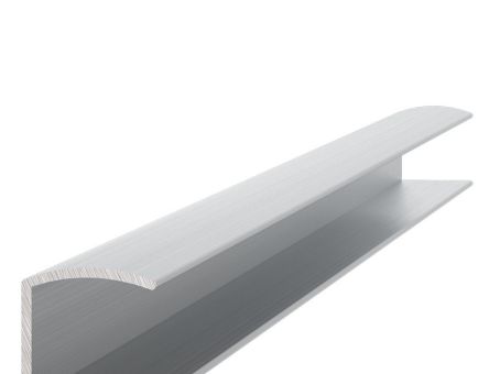 Profil din aluminiu (inox) pentru usi tip U 2.5ml