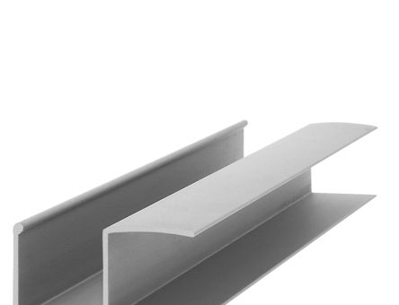 Profil din aluminiu maner tip Y 2.5 ml, inox