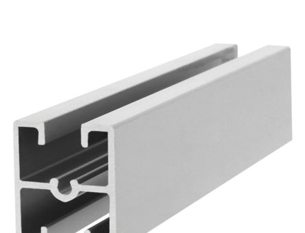 Profil din aluminiu pentru imbinare sticla sistem PKM80-001, 3 ml