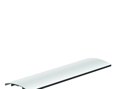 Profil din aluminiu trecere cablu pardoseala capac, 3 ml