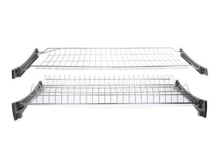 Scurgator pentru vase, corp 900 mm, otel vopsit gri