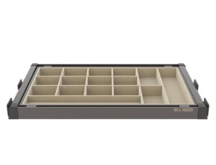 Sertar MAX cu compartimente pentru corp 800 mm