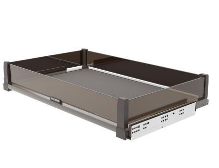 Sertar MAX cu laterale sticla pentru corp 900 mm