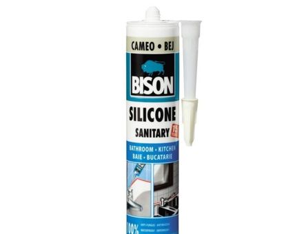 SILICON SANITAR BISON 280 ML, BEJ