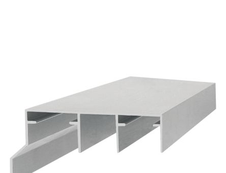 Sina aluminiu superioara pentru sistem STS60/80RAY/PKM80T, 3 ml, inox