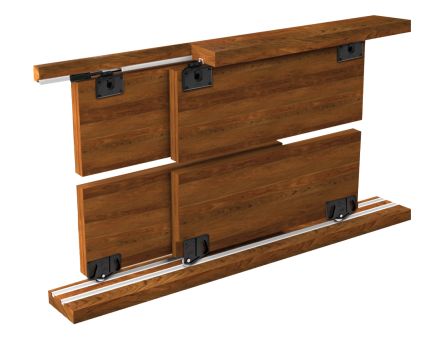 Sistem de glisare STS15/SKM15 pentru 2 usi