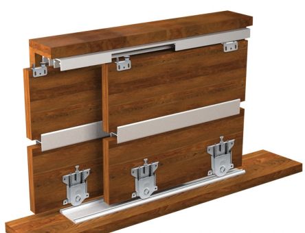 Sistem de glisare STS60RAY cu reglaj pentru 2 usi