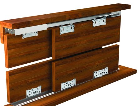 Sistem de glisare STS90S cu reglaj si amortizor inclus