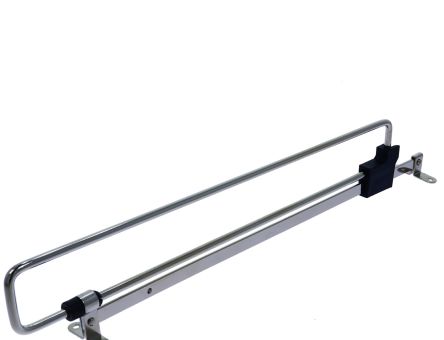 Suport din metal pentru umerase, 450 mm, crom