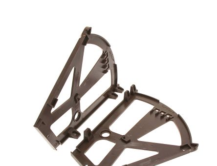 Suport pantofi din plastic, maro